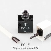 POLE, Цветной гель-лак №027 - черничный джем (8 мл.)