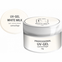 IVA Nails, Моделирующий УФ-гель White Milk (15 g)