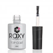 ROXY Nail Collection, Top Coat - Топовое покрытие с липким слоем для гель-лака (10 ml.)