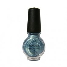 Konad, лак для стемпинга, цвет S57 Secret Blue 11 ml (стальной голубой, перламутр)