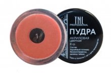 TNL, Акриловая пудра №01 - оранжевая (8 гр.)