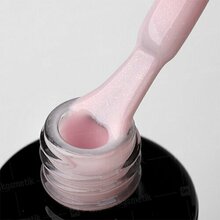 Nail Passion, Milk Shimmer Pink - Камуфлирующая каучуковая база (10 мл)