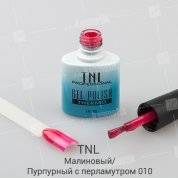 TNL, Гель-лак - Thermo Effect №10 Малиновый/Пурпурный с перламутром (10 мл.)
