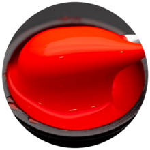 Опция, Гель моделирующий цветной красный (15 мл)