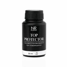 Nail Republic, Top Protector - Топ для гель-лака без липкого слоя с UV фильтром (30 мл)