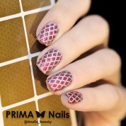 PrimaNails, Трафарет для дизайна ногтей - Сеточка