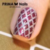 PrimaNails, Трафарет для дизайна ногтей - Сеточка