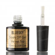 Bluesky, Top Velvet - Топ для гель-лака матовый с липким слоем (10 ml0