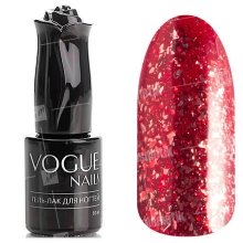 Vogue Nails, Гель-лак с блестками - Валентинка №847 (10 мл.)
