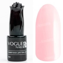 Vogue Nails, Rubber-база для гель-лака Светло-Розовая (10 мл.)