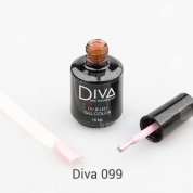 Diva, French Base - Камуфлирующая база для гель-лака №099 (15 мл.)