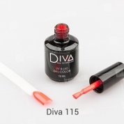 Diva, Gel color - Гель-лак №115 (15 мл.)