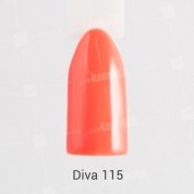 Diva, Gel color - Гель-лак №115 (15 мл.)