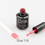 Diva, Gel color - Гель-лак №116 (15 мл.)