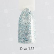 Diva, Gel color - Гель-лак №122 (15 мл.)