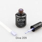 Diva, Gel color - Гель-лак №209 (15 мл.)