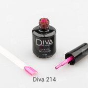 Diva, Gel color - Гель-лак №214 (15 мл.)