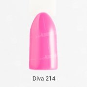 Diva, Gel color - Гель-лак №214 (15 мл.)