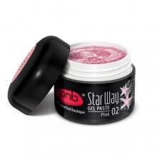 PNB, UV/LED Gel Paste Star Way - Pink №02 (5 мл.)