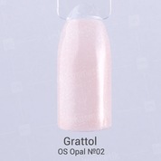 Grattol, Гель-лак OS - Opal №02 (9 мл.)
