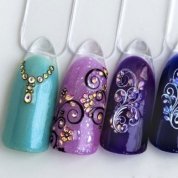 Fashion Nails, Слайдер дизайн - 3D crystal №2