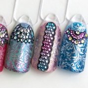Fashion Nails, Слайдер дизайн - 3D crystal №3