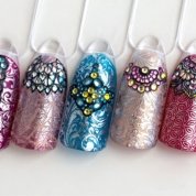 Fashion Nails, Слайдер дизайн - 3D crystal №4