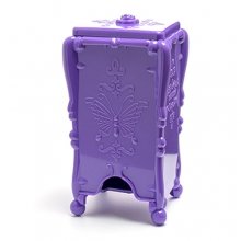 TNL, Пластиковый контейнер для безворсовых салфеток (фиолетовый)