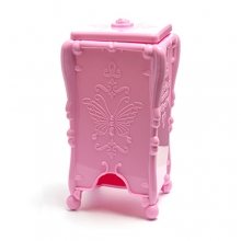 TNL, Пластиковый контейнер для безворсовых салфеток (розовый)