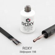 ROXY Nail Collection, Гель-лак 3D Cat`s eye - Эйфория №198 (10 ml.)