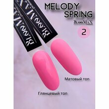 BlooMaX, Гель-лак Melody Spring №02 (8 мл)