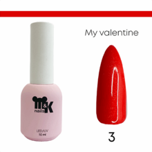 M&K, Гель-лак My Valentine №03 (10 мл)