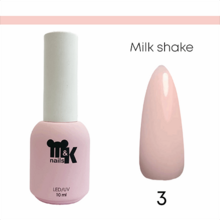 M&K, Гель-лак Milk Shake №03 (10 мл)
