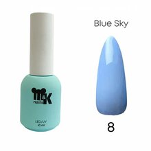 M&K, Гель-лак Blue sky №08 (10 мл)