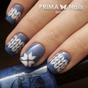 PrimaNails, Трафарет для дизайна ногтей - Зима