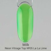 Milk, Neon Vitrage Top Витражный топ №05 La La Lime (9 мл)