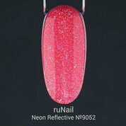 ruNail, Гель-лак неоновый светоотражающий №9052 (10 мл)