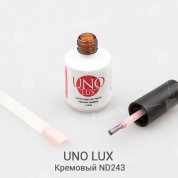Uno Lux, Гель-лак Cream - Кремовый ND243 (15 мл.)
