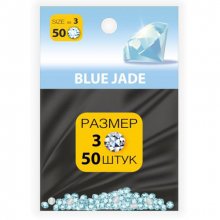 MILV, Стразы SS №3 BLUE JADE (50 шт.)
