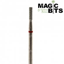 Magic Bits, Фреза алмазная, цилиндр прямой, мягкая, 1,6 мм