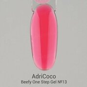 AdriCoco, Beefy One Step Gel - Гель для наращивания жесткий цветной №13 (15 мл)