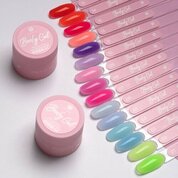 AdriCoco, Beefy One Step Gel - Гель для наращивания жесткий цветной №15 (15 мл)