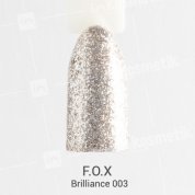 F.O.X, Гель-лак - Brilliance №003 (6 ml.)