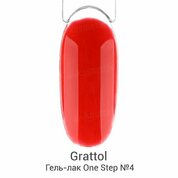 Grattol, Color Gel Polish One Step №04 - Гель-лак однофазный (9 мл)