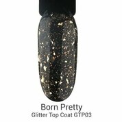 Born Pretty, Glitter Top Coat - Топ для гель-лака GTP03 (53887-03, 7 мл)