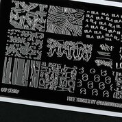 Go Stamp, Пластина для стемпинга 235 Free Thinker by @daimondhand