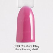 CND Creative Play, Гель-лак - Berry Shocking №409 (15 мл., арт. 91895)
