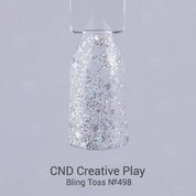 CND Creative Play, Гель-лак - Bling Toss №498 (15 мл., арт. 91943)