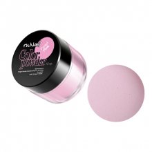 ruNail, Цветная акриловая пудра (пастельный тон цвет: розовый, Pastel Pink), 7,5 г.