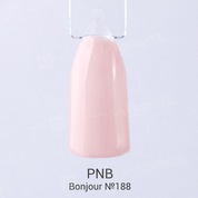 PNB, Гель-лак цвет №188 Bonjour (8 мл.)